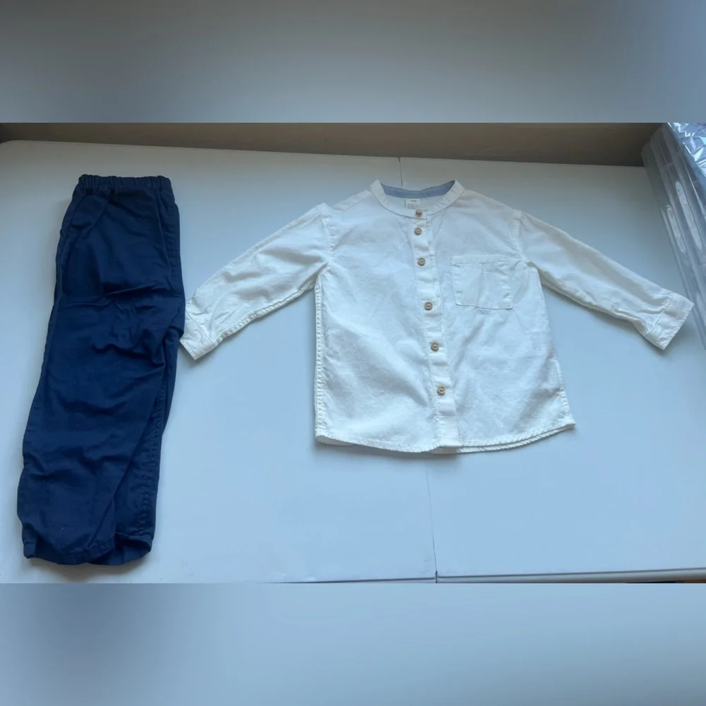2-PIECE SHIRT AND PANTS SET
